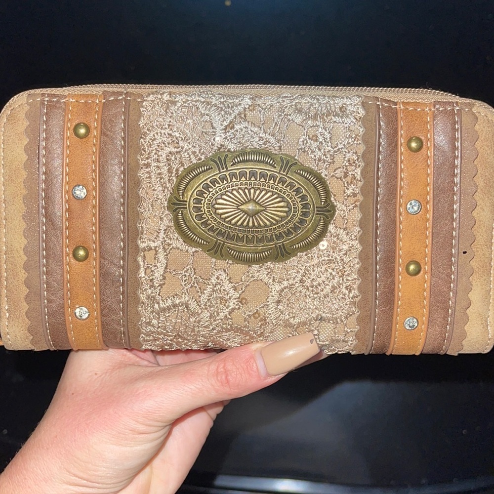 Justin boots wallet